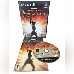 PS2 2001 DARK ALLIANCE BALDUR’S GATE PLAYSTATION 2 COMPLETE